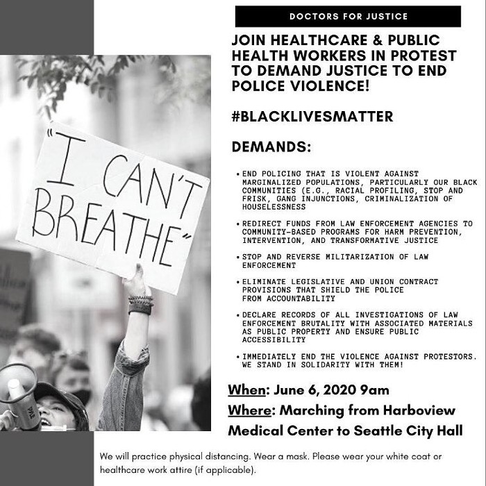 <strong>Signal Boost:</strong> Seattle's Doctors for Justice March